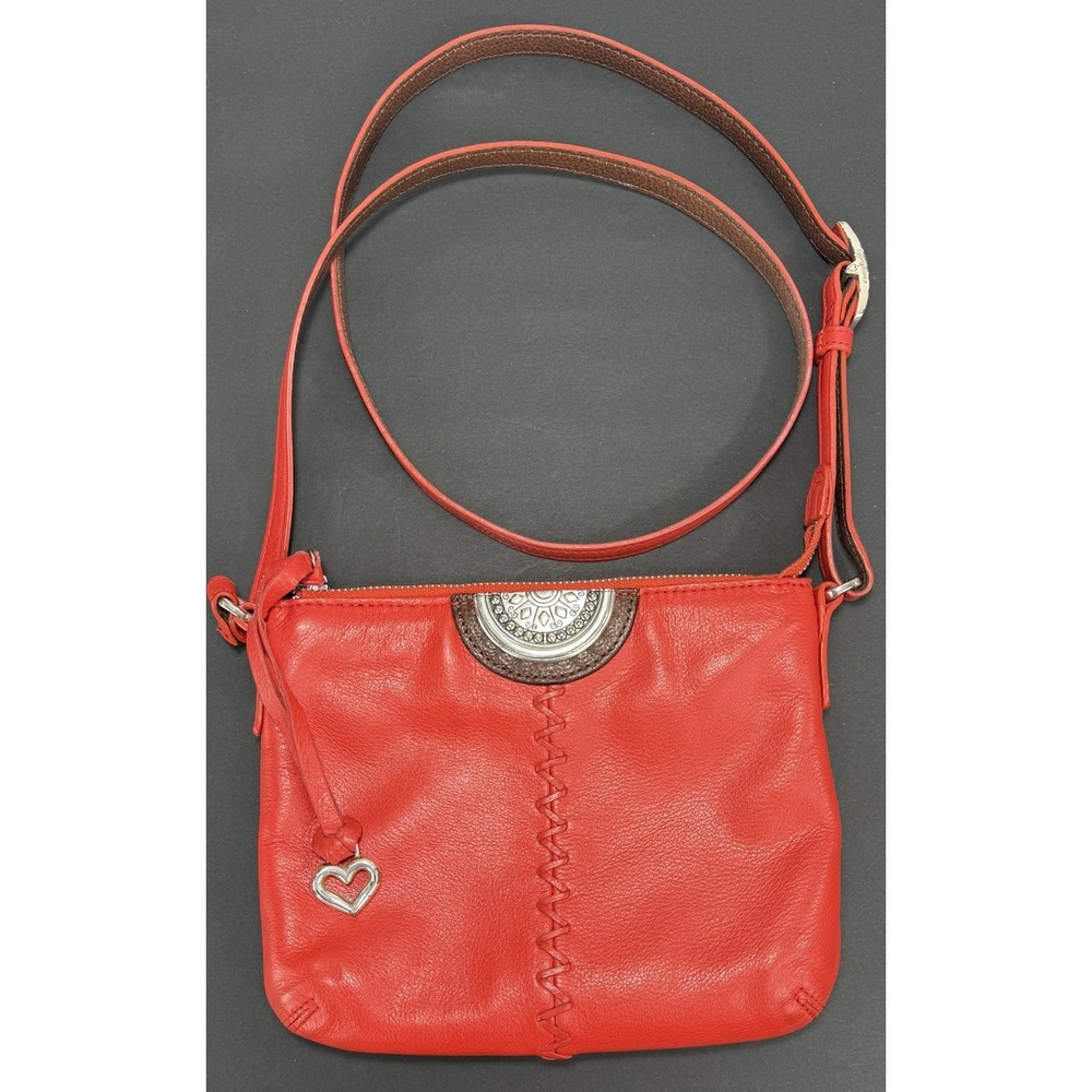 Brighton Red Crossbody Salma Afrikanzโ Purse Bag